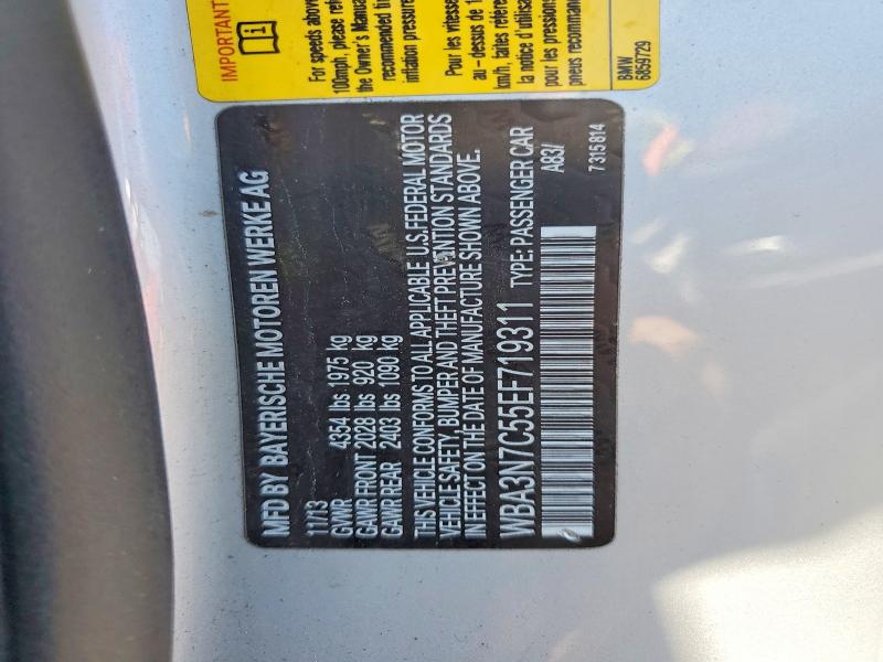 Aukcja sprzedaży 2014 Bmw 428, vin: WBA3N7C55EF719311, numer aukcji: 56243776