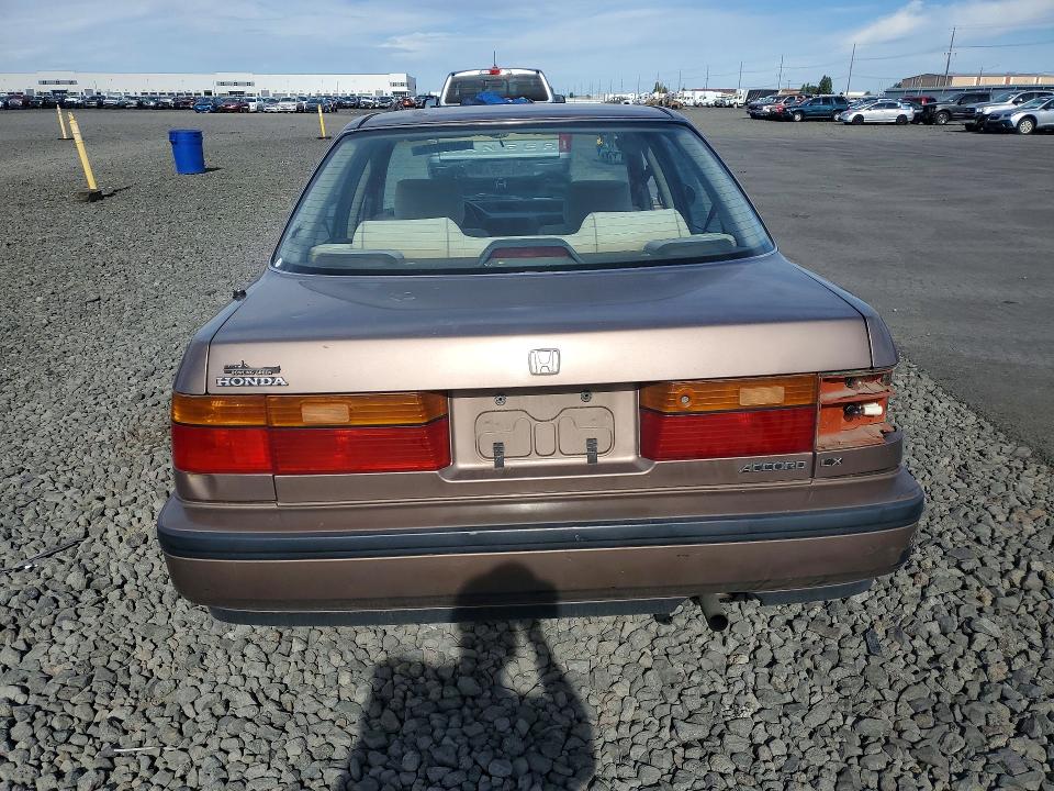 58068776 :رقم المزاد ، 1HGCB7650LA162620 vin ، 1990 Honda Accord مزاد بيع