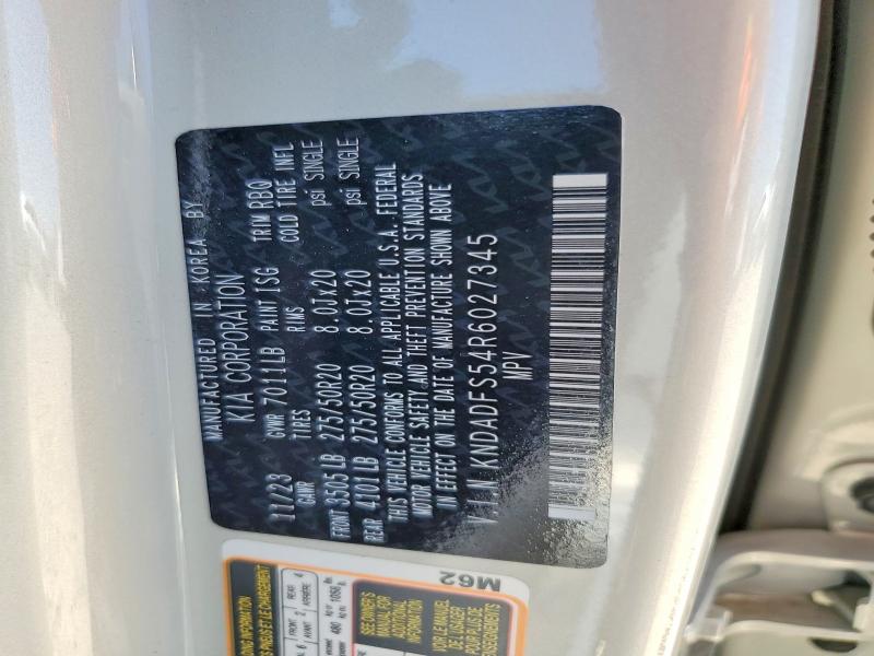 Продажа на аукционе авто 2024 Kia Ev9, vin: KNDADFS54R6027345, номер лота: 55757286