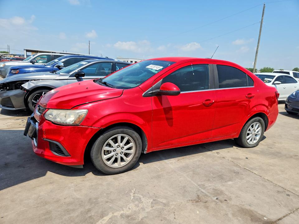 58280146 :رقم المزاد ، 1G1JD5SH3H4165465 vin ، 2017 Chevrolet Sonic مزاد بيع
