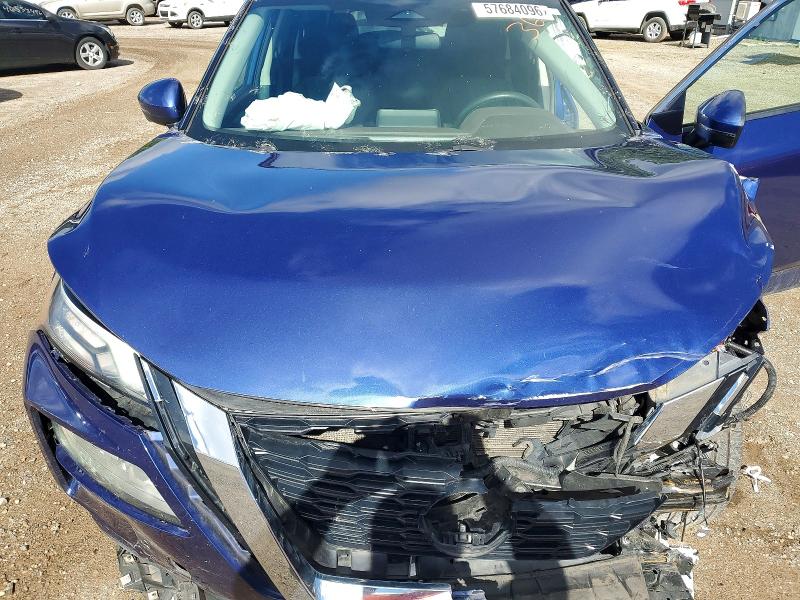 57684096 :رقم المزاد ، 5N1AT3BB4MC769533 vin ، 2021 Nissan Rogue مزاد بيع