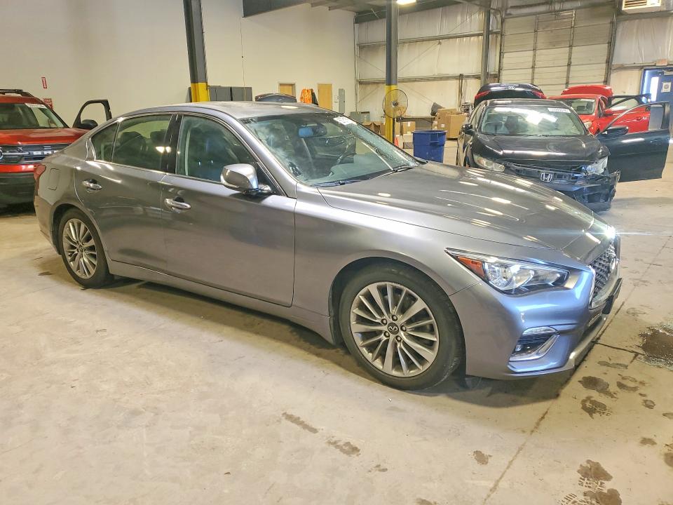 2019 Infiniti Q50 მანქანა იყიდება აუქციონზე, vin: JN1EV7AR3KM593686, აუქციონის ნომერი: 55751526