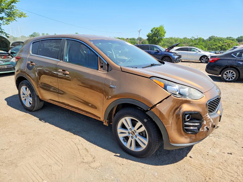 2017 Kia Sportage მანქანა იყიდება აუქციონზე, vin: KNDPMCAC1H7033248, აუქციონის ნომერი: 55938646