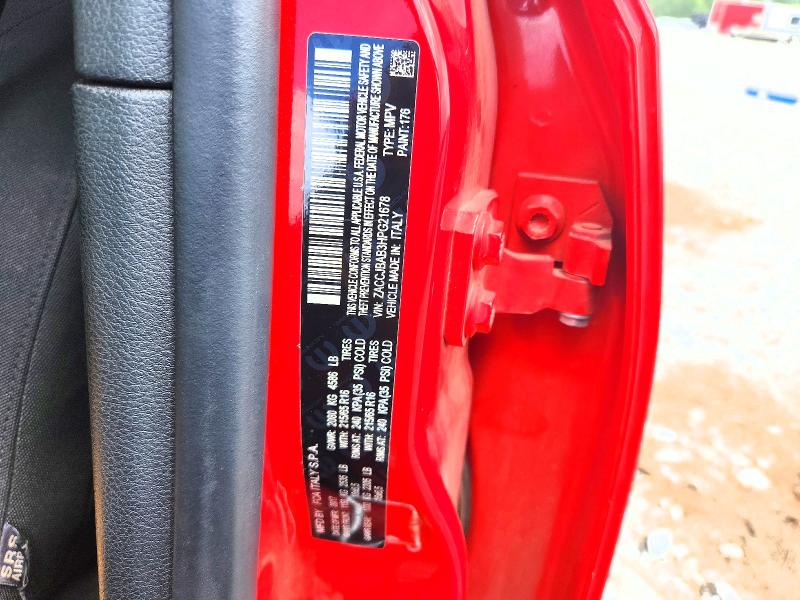 57820906 :رقم المزاد ، ZACCJBAB3HPG21678 vin ، 2017 Jeep Renegade مزاد بيع