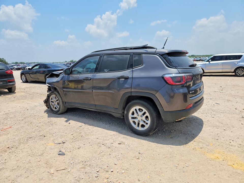 2018 Jeep Compass მანქანა იყიდება აუქციონზე, vin: 3C4NJCAB1JT102612, აუქციონის ნომერი: 55839206