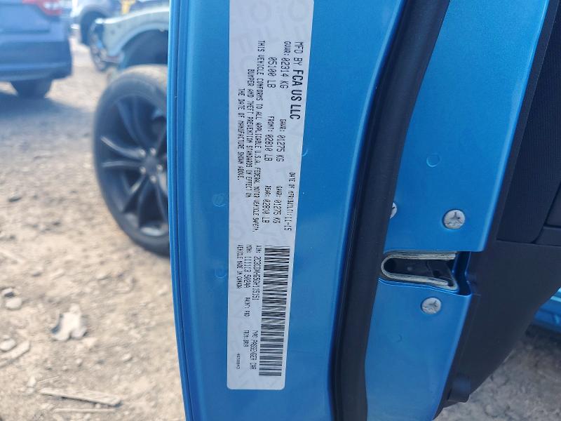 57545216 :رقم المزاد ، 2C3CDXHG5GH115151 vin ، 2016 Dodge Charger مزاد بيع