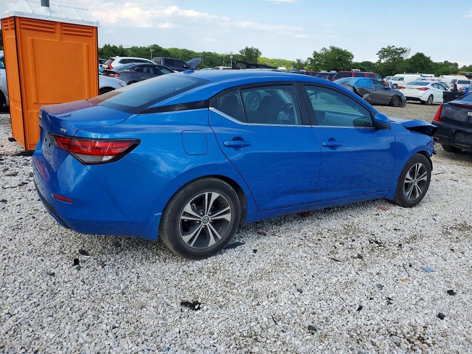 2022 Nissan Sentra მანქანა იყიდება აუქციონზე, vin: 3N1AB8CV9NY238272, აუქციონის ნომერი: 57785276