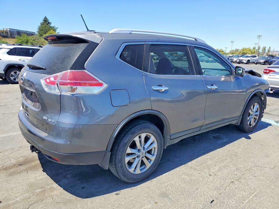 2016 Nissan Rogue მანქანა იყიდება აუქციონზე, vin: KNMAT2MV8GP601395, აუქციონის ნომერი: 58915756