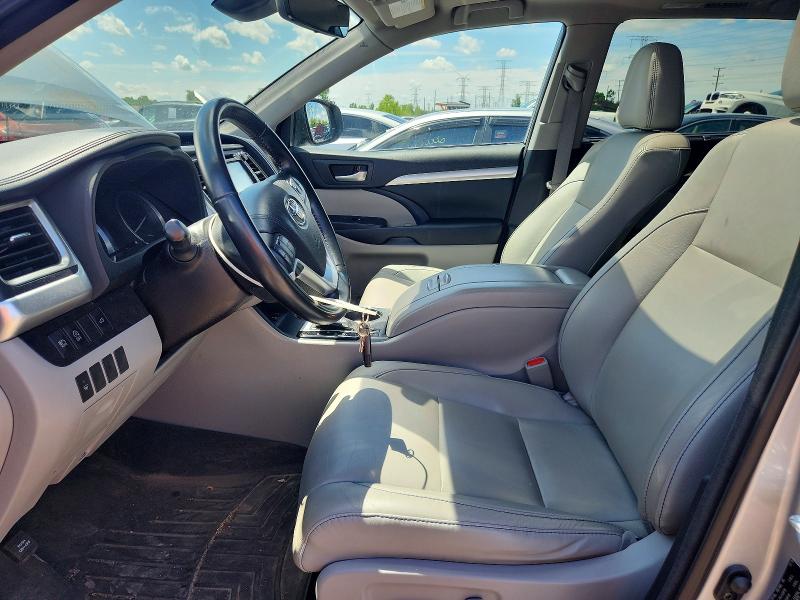 Продажа на аукционе авто 2017 Toyota Highlander, vin: 5TDJZRFH0HS508974, номер лота: 58550806