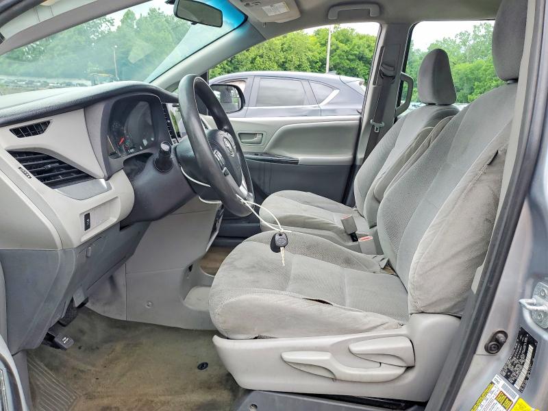 2016 Toyota Sienna მანქანა იყიდება აუქციონზე, vin: 5TDZK3DC1GS708045, აუქციონის ნომერი: 58209256