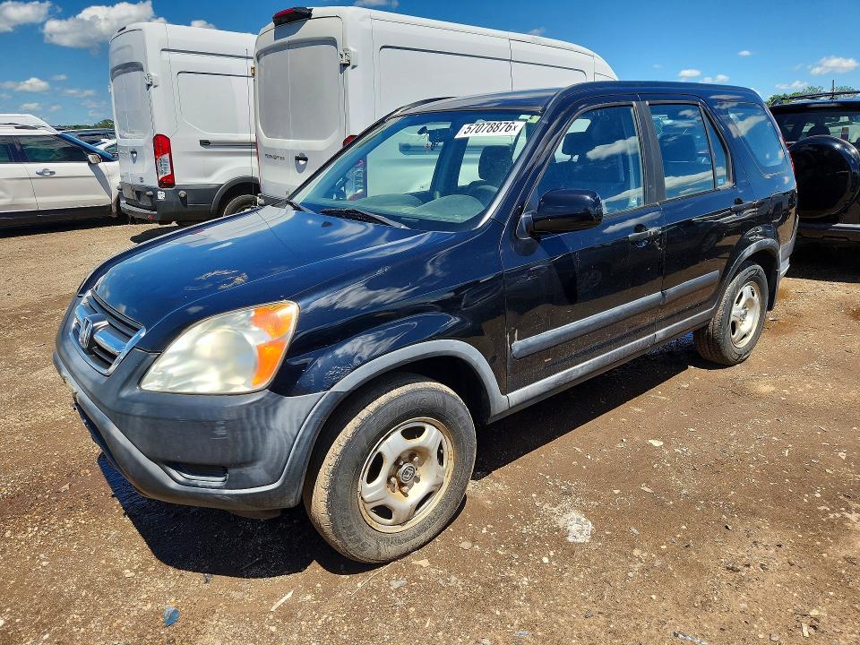 57078876 :رقم المزاد ، JHLRD78584C007905 vin ، 2004 Honda Cr-v مزاد بيع