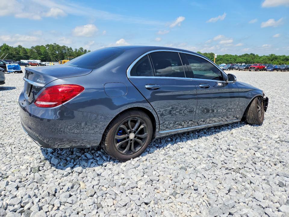 54587996 :رقم المزاد ، 55SWF4KBXFU060908 vin ، 2015 Mercedes-benz C مزاد بيع