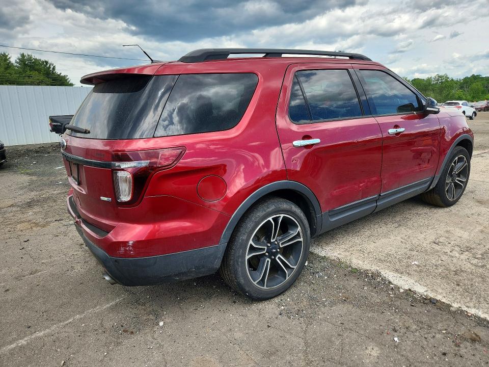 54989786 :رقم المزاد ، 1FM5K8GT3EGC09337 vin ، 2014 Ford Explorer مزاد بيع