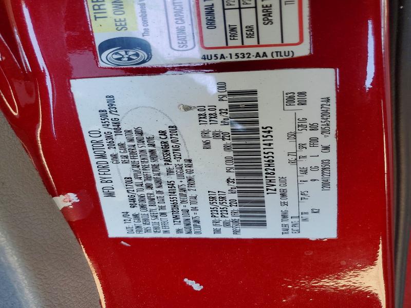 Aukcja sprzedaży 2005 Ford Mustang, vin: 1ZVHT82H655141545, numer aukcji: 58155556
