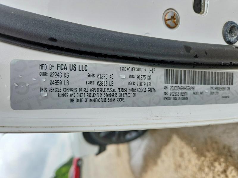 2017 Dodge Challenger მანქანა იყიდება აუქციონზე, vin: 2C3CDZAG0HH558248, აუქციონის ნომერი: 58253886