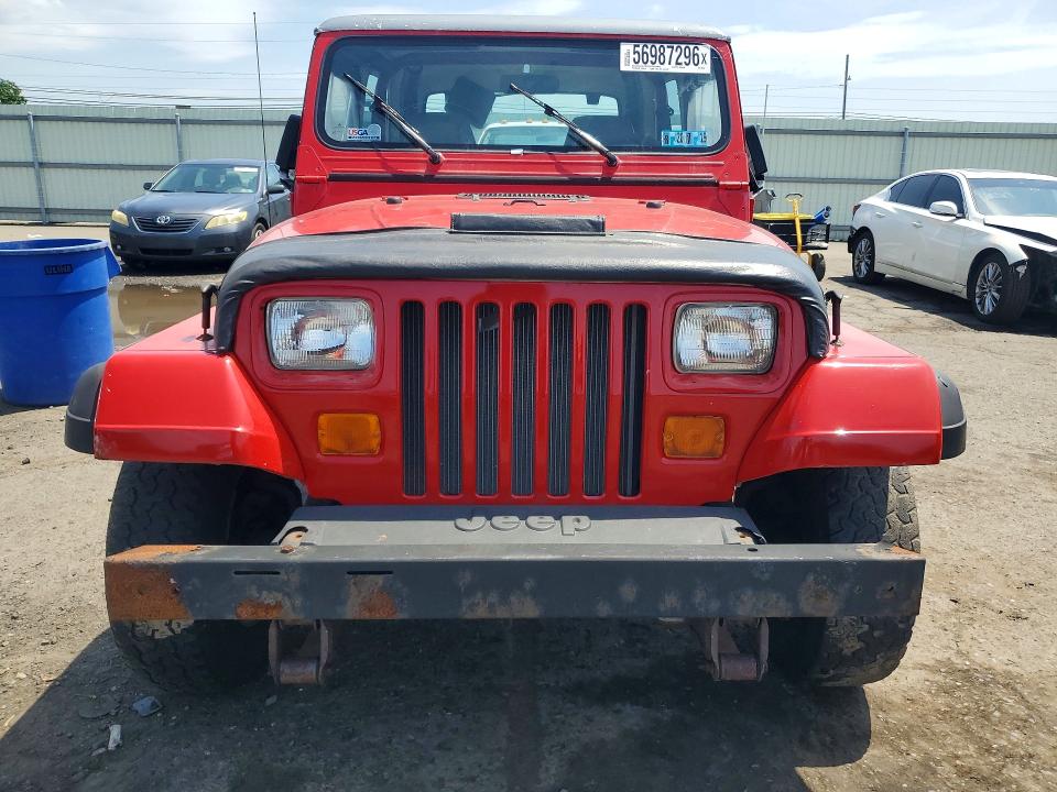 56987296 :رقم المزاد ، 1J4FY19P2SP298242 vin ، 1995 Jeep Wrangler / Yj مزاد بيع