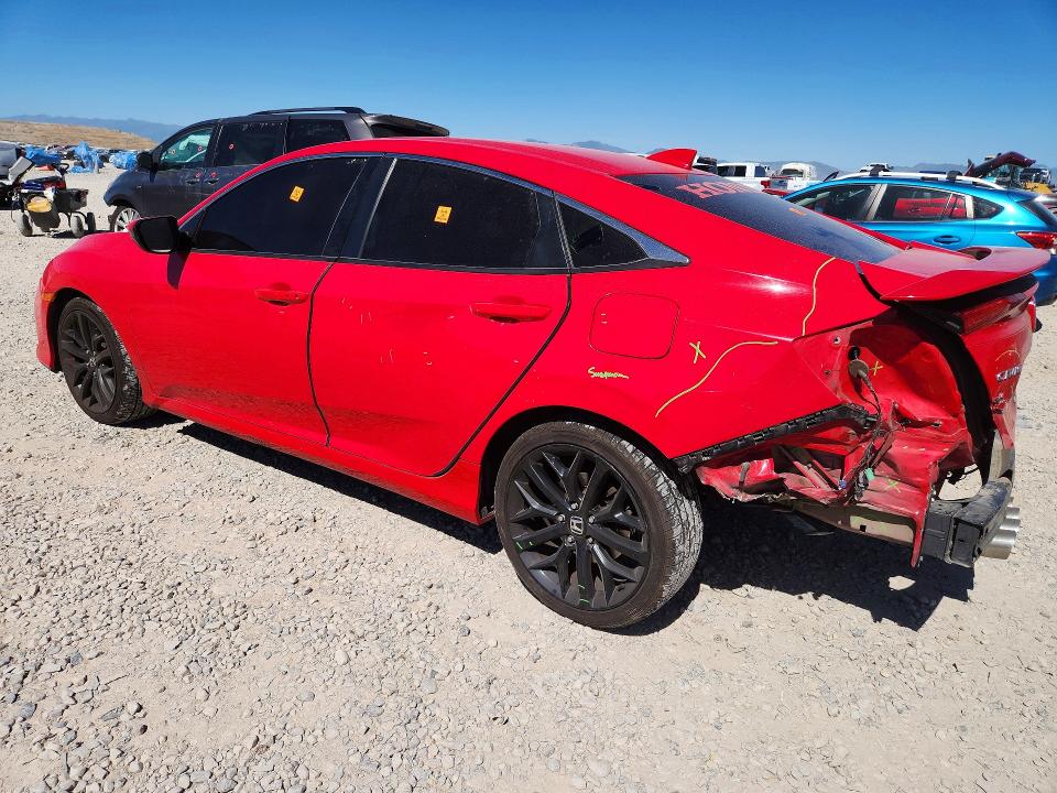 Продаж на аукціоні авто 2020 Honda Civic, vin: 2HGFC1E58LH707277, номер лоту: 56971886