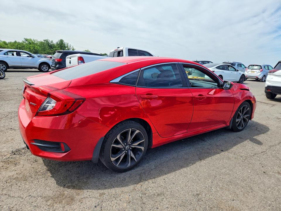 Продаж на аукціоні авто 2019 Honda Civic, vin: 2HGFC2F81KH598500, номер лоту: 58042396