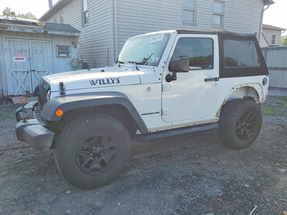 Продажа на аукционе авто 2016 Jeep Wrangler, vin: 1C4AJWAG8GL167506, номер лота: 58606746