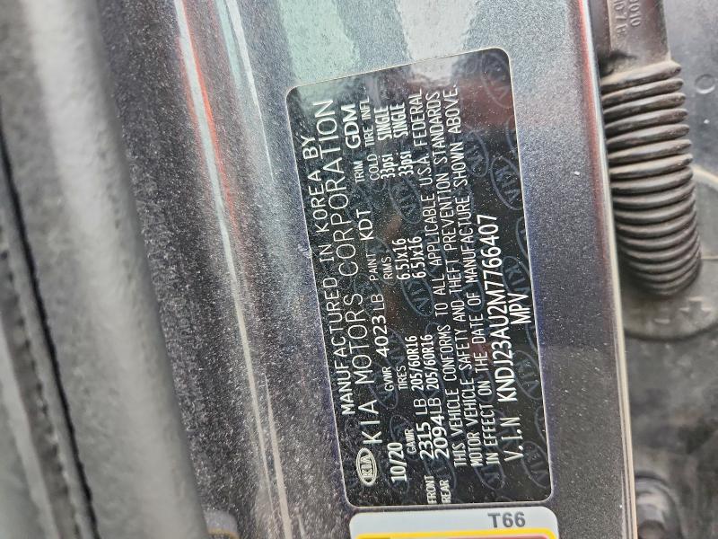 Aukcja sprzedaży 2021 Kia Soul, vin: KNDJ23AU2M7766407, numer aukcji: 56309126