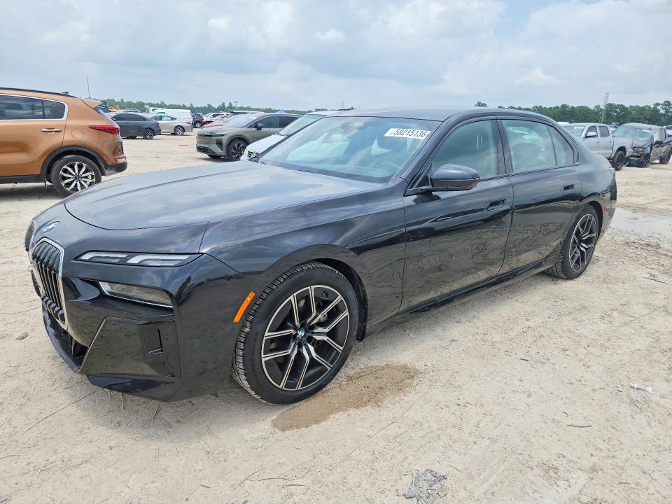 58215136 :رقم المزاد ، WBA23EH00PCM21708 vin ، 2023 Bmw 740 مزاد بيع