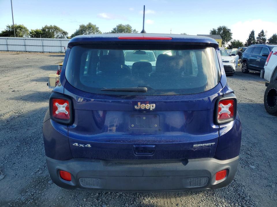 Aukcja sprzedaży 2018 Jeep Renegade, vin: ZACCJBAB7JPJ09537, numer aukcji: 56809366