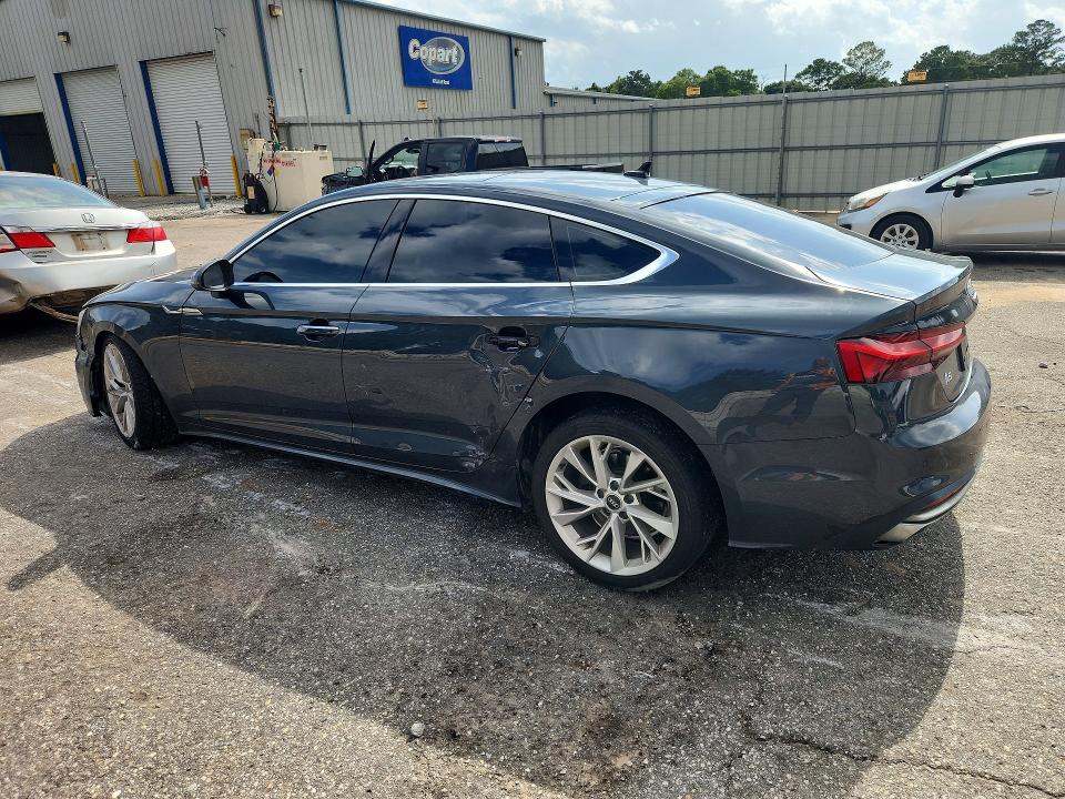 2021 Audi A5 მანქანა იყიდება აუქციონზე, vin: WAUCBCF51MA062290, აუქციონის ნომერი: 58570076