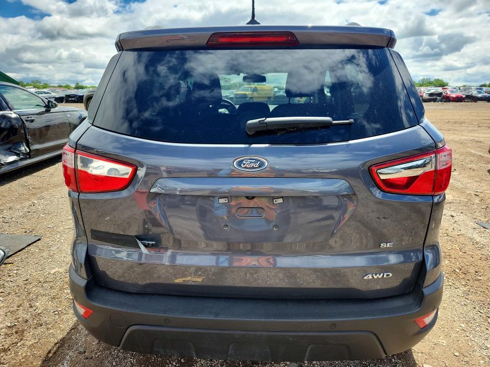 2022 Ford Ecosport მანქანა იყიდება აუქციონზე, vin: MAJ6S3GL5NC458604, აუქციონის ნომერი: 57702466