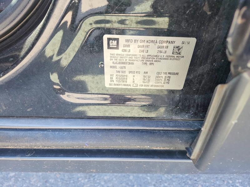 Продажа на аукционе авто 2014 Buick Encore, vin: KL4CJBSB8EB736484, номер лота: 56048696