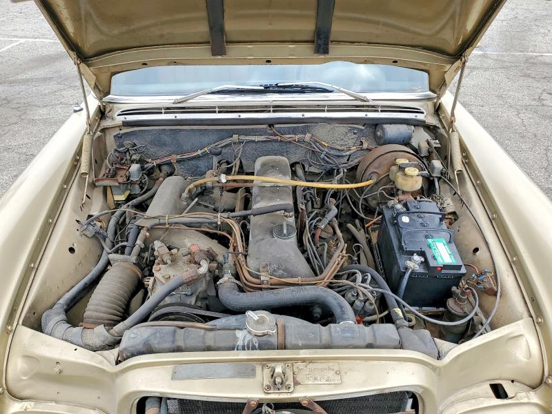 Aukcja sprzedaży 1971 Mercedes-benz 280, vin: 10801812075800, numer aukcji: 58432456