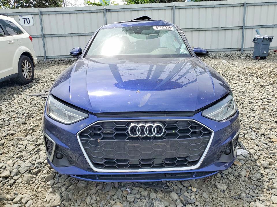 Продаж на аукціоні авто 2022 Audi A4, vin: WAUDAAF41NN004743, номер лоту: 57780276