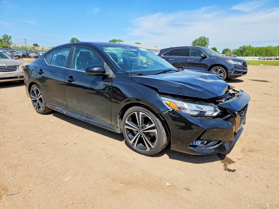 2022 Nissan Sentra მანქანა იყიდება აუქციონზე, vin: 3N1AB8DV7NY229780, აუქციონის ნომერი: 55476106