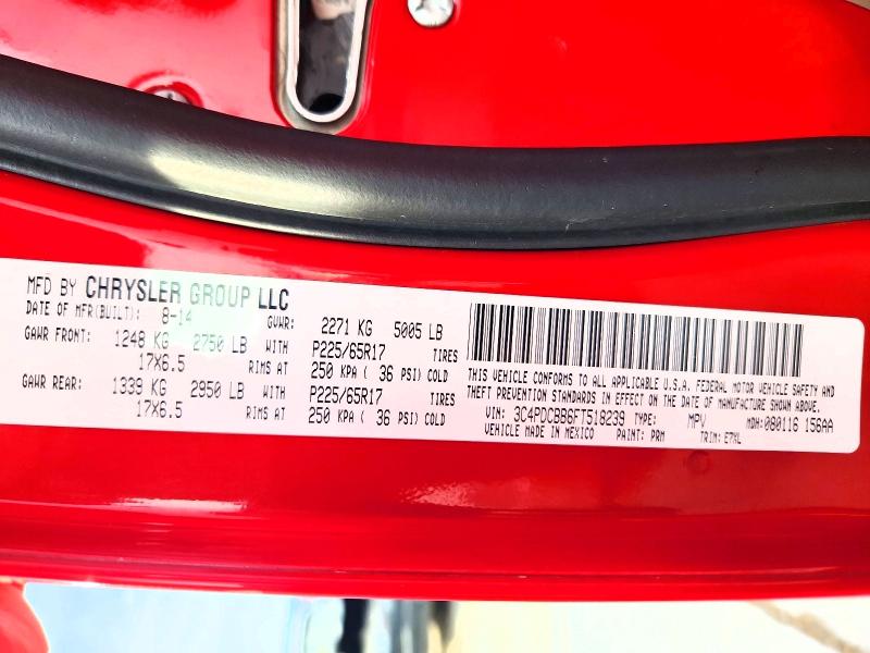 Продажа на аукционе авто 2015 Dodge Journey, vin: 3C4PDCBB6FT518239, номер лота: 58911036
