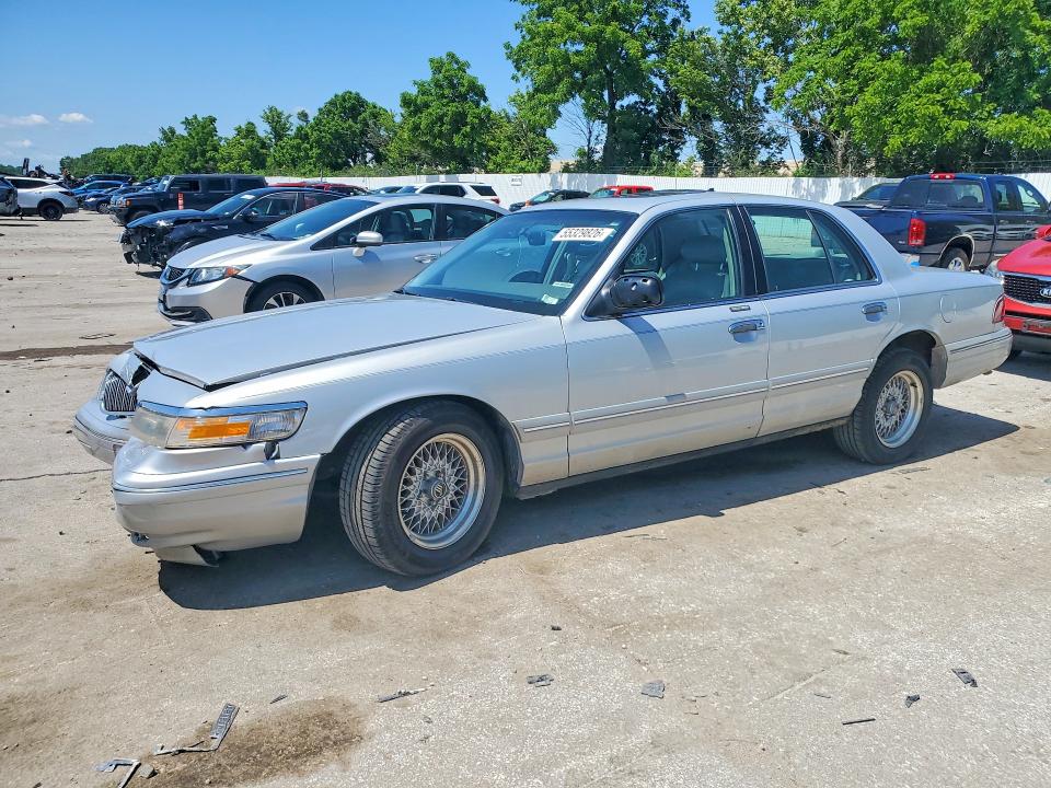 1997 Mercury Grand Marquis მანქანა იყიდება აუქციონზე, vin: 2MELM75W3VX703767, აუქციონის ნომერი: 55329826