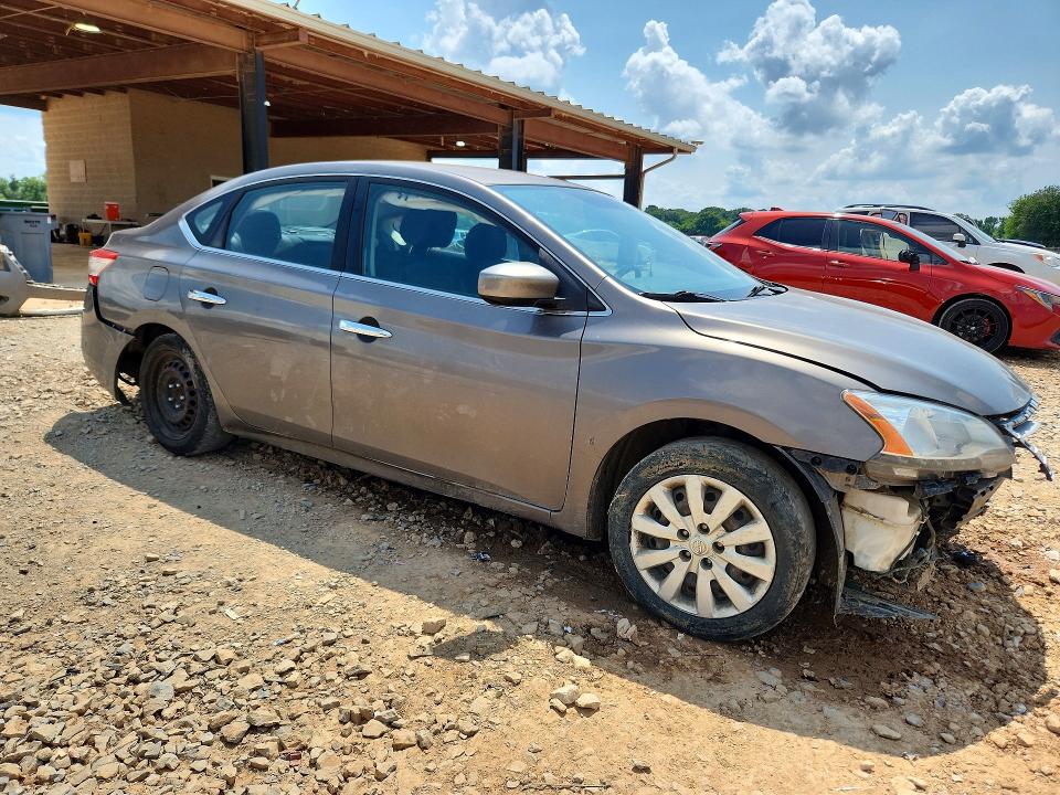 2015 Nissan Sentra მანქანა იყიდება აუქციონზე, vin: 3N1AB7AP5FL646202, აუქციონის ნომერი: 58816156