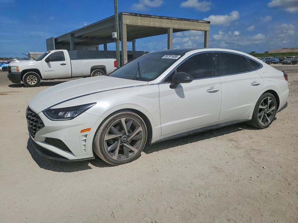 2022 Hyundai Sonata მანქანა იყიდება აუქციონზე, vin: KMHL44J28NA240936, აუქციონის ნომერი: 56761406