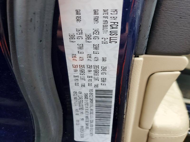 2018 Jeep Grand Cherokee მანქანა იყიდება აუქციონზე, vin: 1C4RJFBG8JC327862, აუქციონის ნომერი: 58317146