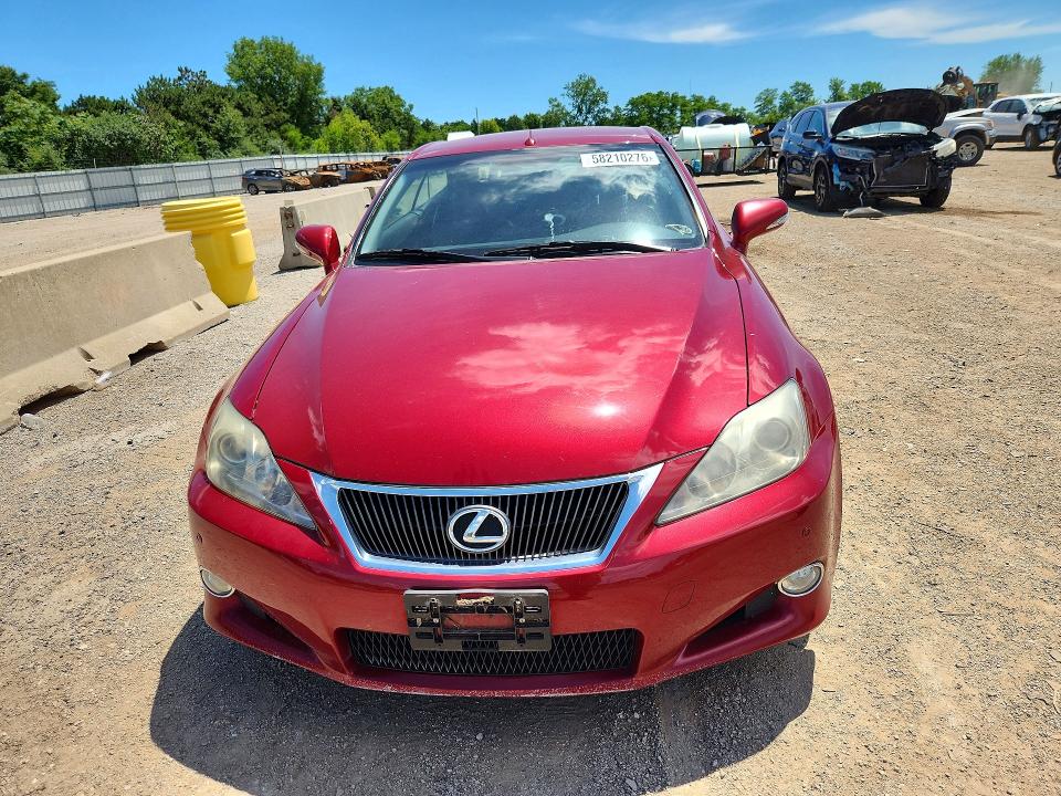 58210276 :رقم المزاد ، JTHFF2C29A2507517 vin ، 2010 Lexus Is مزاد بيع