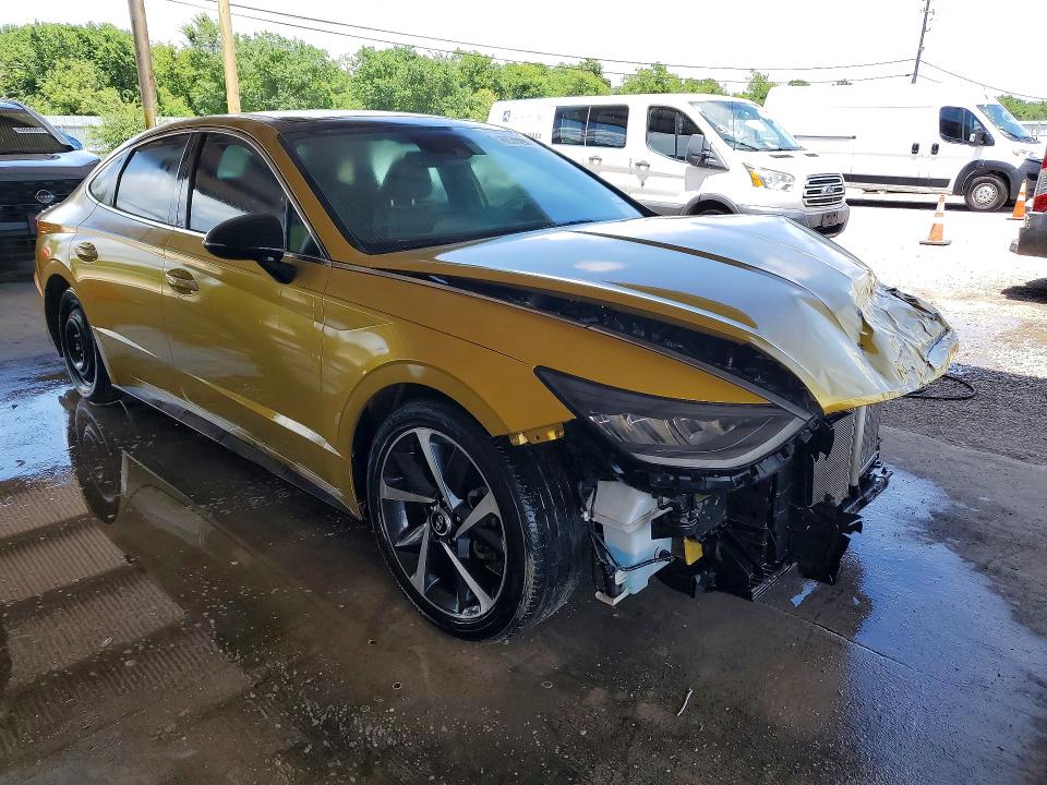2021 Hyundai Sonata მანქანა იყიდება აუქციონზე, vin: 5NPEJ4J22MH068870, აუქციონის ნომერი: 55431716