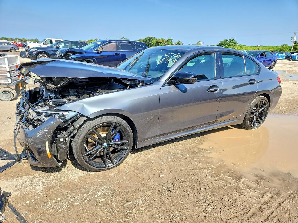 57628926 :رقم المزاد ، 3MW5U9J07N8C62864 vin ، 2022 Bmw M340xi مزاد بيع
