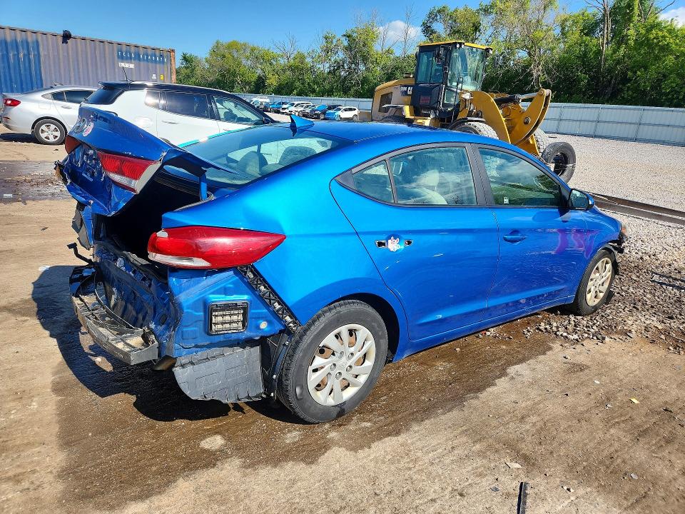 Продаж на аукціоні авто 2017 Hyundai Elantra, vin: KMHD74LF3HU082875, номер лоту: 58102516