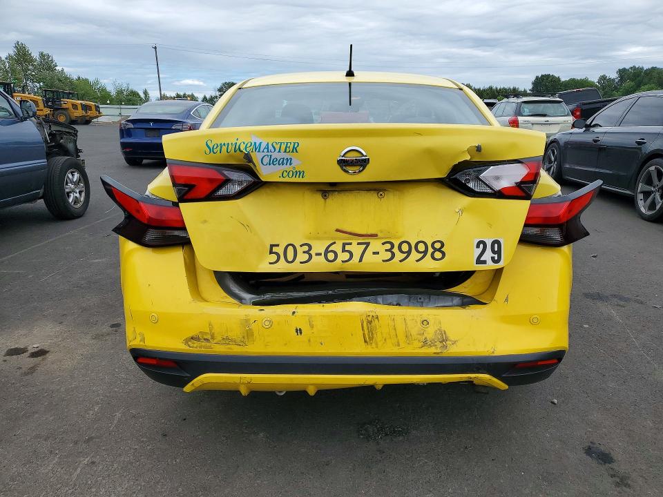 2020 Nissan Versa მანქანა იყიდება აუქციონზე, vin: 3N1CN8DV7LL839608, აუქციონის ნომერი: 56171006