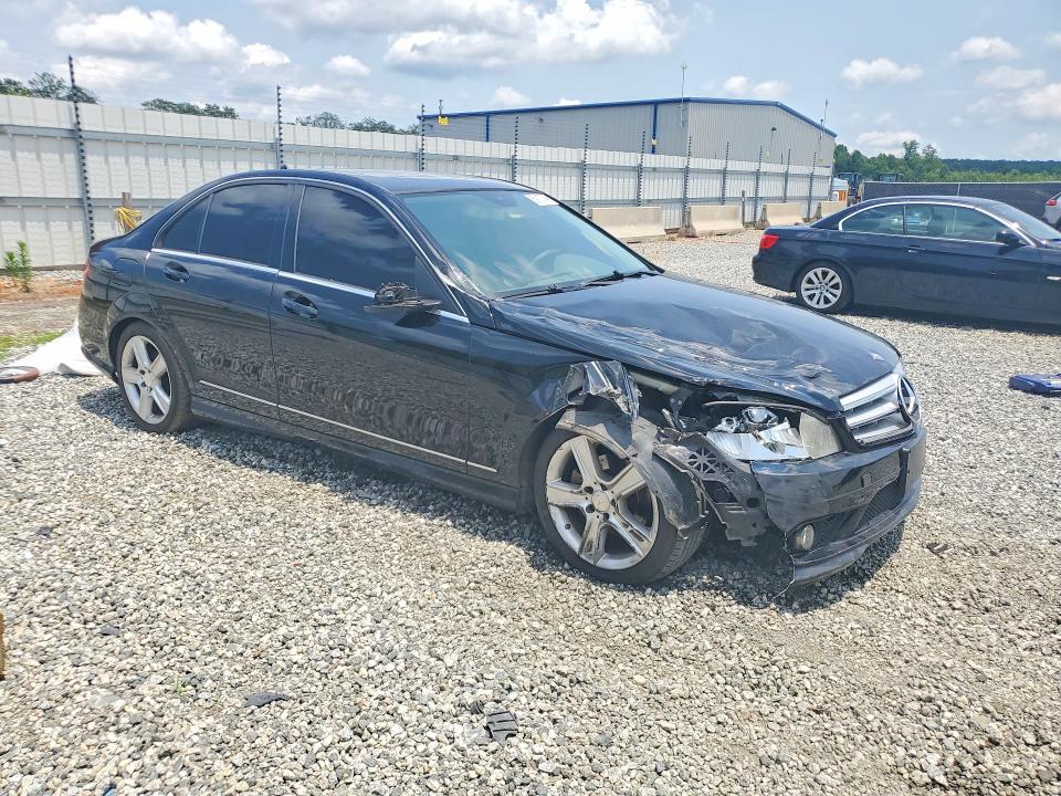 59137946 :رقم المزاد ، WDDGF8BBXAR106775 vin ، 2010 Mercedes-benz C مزاد بيع