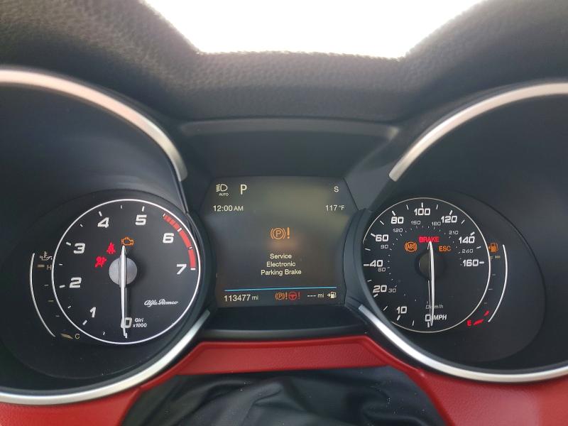57656246 :رقم المزاد ، ZASPAKAN4K7C51350 vin ، 2019 Alfa Romeo Stelvio مزاد بيع