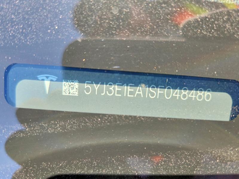 Продажа на аукционе авто 2025 Tesla Model 3, vin: 5YJ3E1EA1SF048486, номер лота: 58242786
