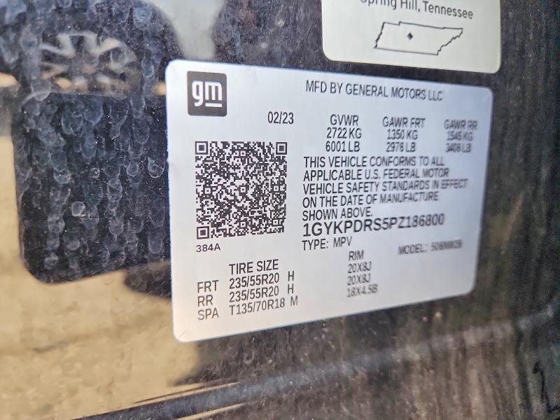 Продажа на аукционе авто 2023 Cadillac Xt6, vin: 1GYKPDRS5PZ186800, номер лота: 57164706