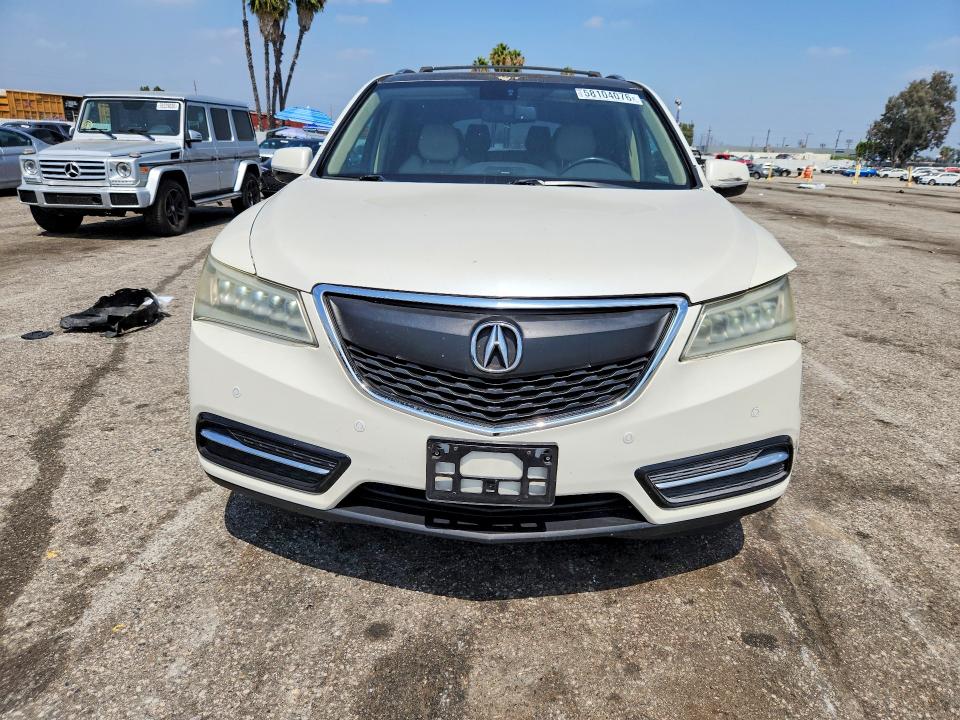 58104076 :رقم المزاد ، 5FRYD3H88EB005229 vin ، 2014 Acura Mdx مزاد بيع