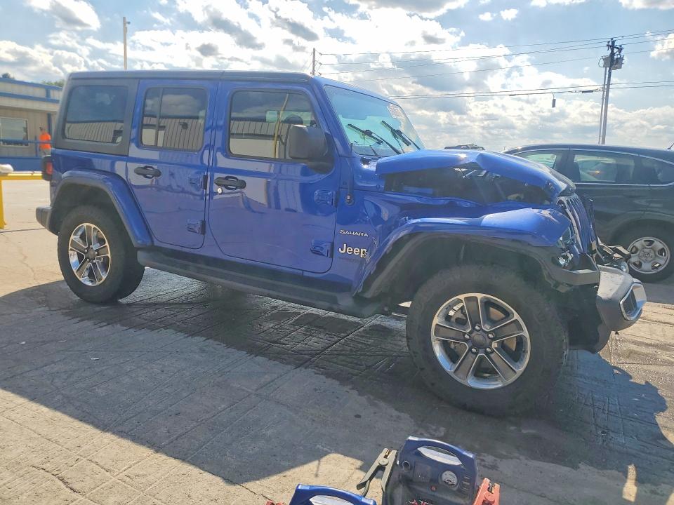 Продажа на аукционе авто 2018 Jeep Wrangler Unlimited, vin: 1C4HJXEG1JW228411, номер лота: 57602676