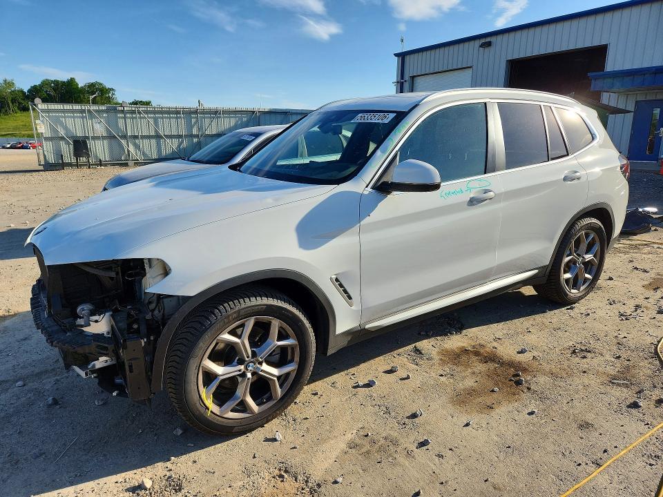 2023 Bmw X3 მანქანა იყიდება აუქციონზე, vin: 5UX53DP01P9S00089, აუქციონის ნომერი: 56335106