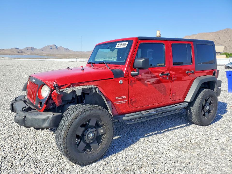 59157806 :رقم المزاد ، 1C4BJWDG2CL164336 vin ، 2012 Jeep Wrangler Unlimited مزاد بيع